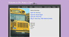 Desktop Screenshot of msbeaty.weebly.com