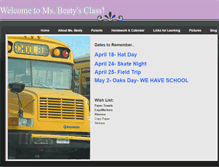 Tablet Screenshot of msbeaty.weebly.com