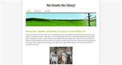 Desktop Screenshot of nogoatsnoglory.weebly.com