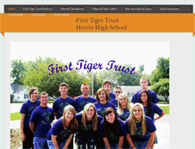Tablet Screenshot of firsttigertrusthhs.weebly.com