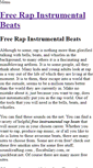 Mobile Screenshot of freerapinstrumentalbeats.weebly.com