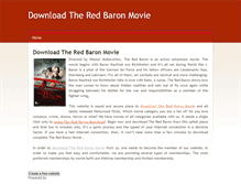 Tablet Screenshot of download-theredbaron-movie.weebly.com