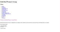 Desktop Screenshot of irishdeafwomengroup.weebly.com