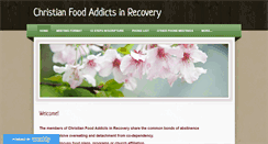 Desktop Screenshot of christianfoodaddicts.weebly.com