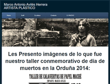 Tablet Screenshot of marcoaviles.weebly.com