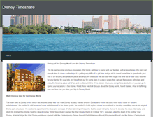Tablet Screenshot of disneytimeshare.weebly.com