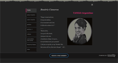 Desktop Screenshot of beatanguera.weebly.com