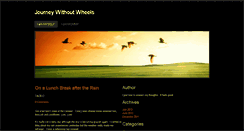 Desktop Screenshot of journeywithoutwheels.weebly.com