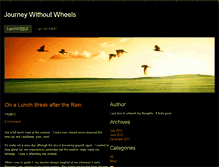 Tablet Screenshot of journeywithoutwheels.weebly.com