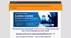 Desktop Screenshot of bisnesini.weebly.com