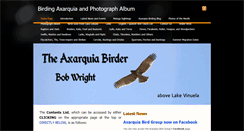 Desktop Screenshot of birdingaxarquia.weebly.com