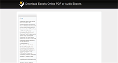 Desktop Screenshot of ebookdownloadpdaa.weebly.com