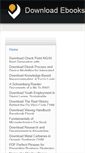 Mobile Screenshot of ebookdownloadpdaa.weebly.com