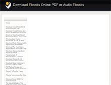 Tablet Screenshot of ebookdownloadpdaa.weebly.com