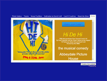 Tablet Screenshot of hi-de-hi.weebly.com