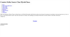 Desktop Screenshot of mysticchaos.weebly.com
