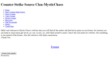 Tablet Screenshot of mysticchaos.weebly.com