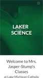 Mobile Screenshot of lakerscience.weebly.com