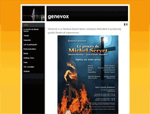 Tablet Screenshot of genevox.weebly.com