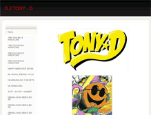 Tablet Screenshot of djtonyd.weebly.com