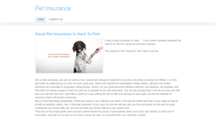 Desktop Screenshot of bestpetinsurance.weebly.com
