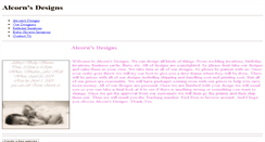 Desktop Screenshot of alcornsdesigns.weebly.com