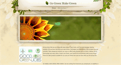 Desktop Screenshot of gogreenmakegreen17847.weebly.com