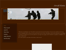 Tablet Screenshot of airsoftmania1.weebly.com