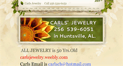 Desktop Screenshot of carlsjewelry.weebly.com