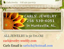 Tablet Screenshot of carlsjewelry.weebly.com