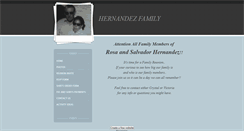 Desktop Screenshot of hernandezfamily2012.weebly.com