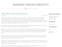 Tablet Screenshot of businessthroughcreativityyocait.weebly.com