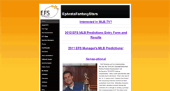 Desktop Screenshot of ephratafantasystars.weebly.com