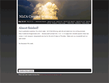 Tablet Screenshot of nlcacreativewriting.weebly.com