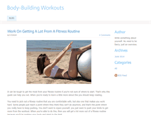 Tablet Screenshot of bodybuilding-workouts101.weebly.com