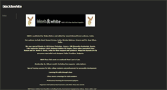 Desktop Screenshot of blackandwhite.weebly.com