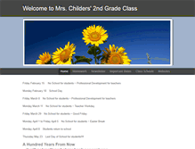 Tablet Screenshot of childers2.weebly.com