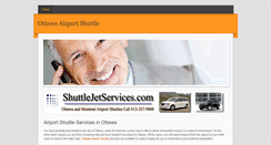 Desktop Screenshot of ottawaairportshuttle.weebly.com