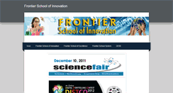 Desktop Screenshot of frontierschoolofinnovation.weebly.com