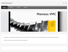 Tablet Screenshot of mannessvmc.weebly.com