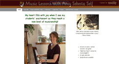 Desktop Screenshot of amymusiclessons.weebly.com