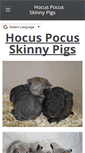 Mobile Screenshot of hocuspocusskinnypigs.weebly.com