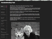 Tablet Screenshot of hondentrimshopyani.weebly.com