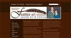 Desktop Screenshot of featherartstudio.weebly.com