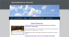Desktop Screenshot of capturing-memories.weebly.com