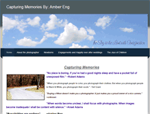 Tablet Screenshot of capturing-memories.weebly.com
