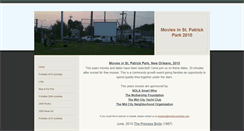 Desktop Screenshot of moviesinstpatrickpark.weebly.com