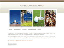 Tablet Screenshot of floridaholidayrental.weebly.com