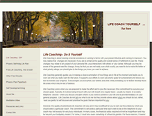 Tablet Screenshot of lifecoachyourself.weebly.com