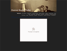 Tablet Screenshot of foreverbeginstodaycom.weebly.com